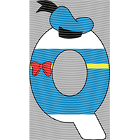 Cartoon letters-CL 176